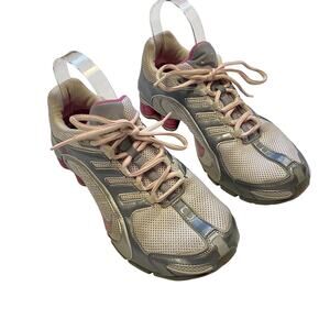 Y2k Nike Shox Pink White Silver Size 9